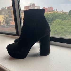 Steve Madden heeled platform boots